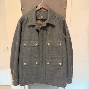 Lacoste Wool-Blend Field Jacket – Size 52 / L–XL